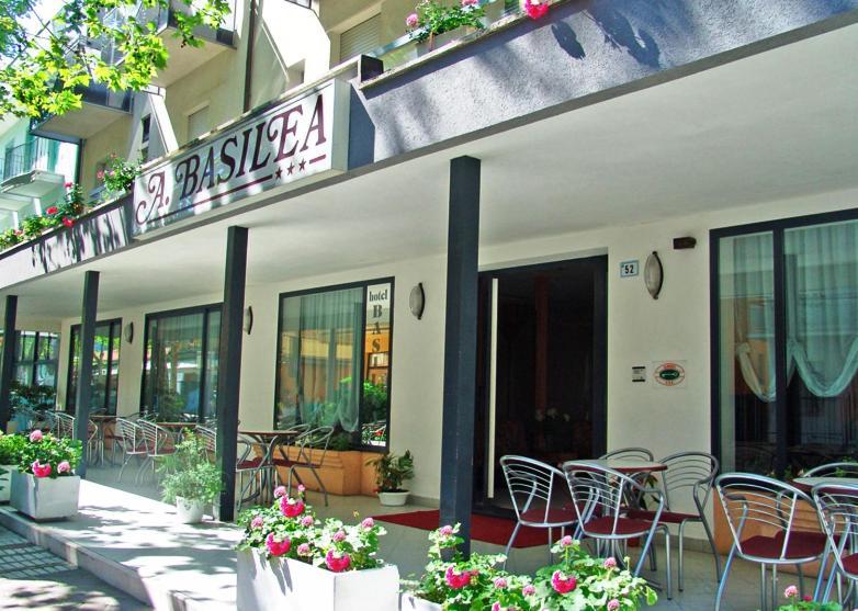 Hotel Basilea Bellaria-Igea Marina Exterior foto